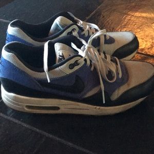 Gently worn Nike Air Max sneakers